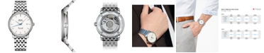 Mido Men's Swiss Automatic Baroncelli III Heritage Stainless Steel Bracelet Watch 39mm